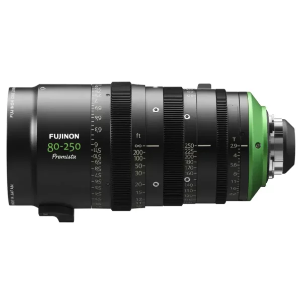 Fujinon Premista 80-250mm T2.9-3.5 Large-Format Zoom Lens, designed specifically for large-format sensor cameras, the PL mount